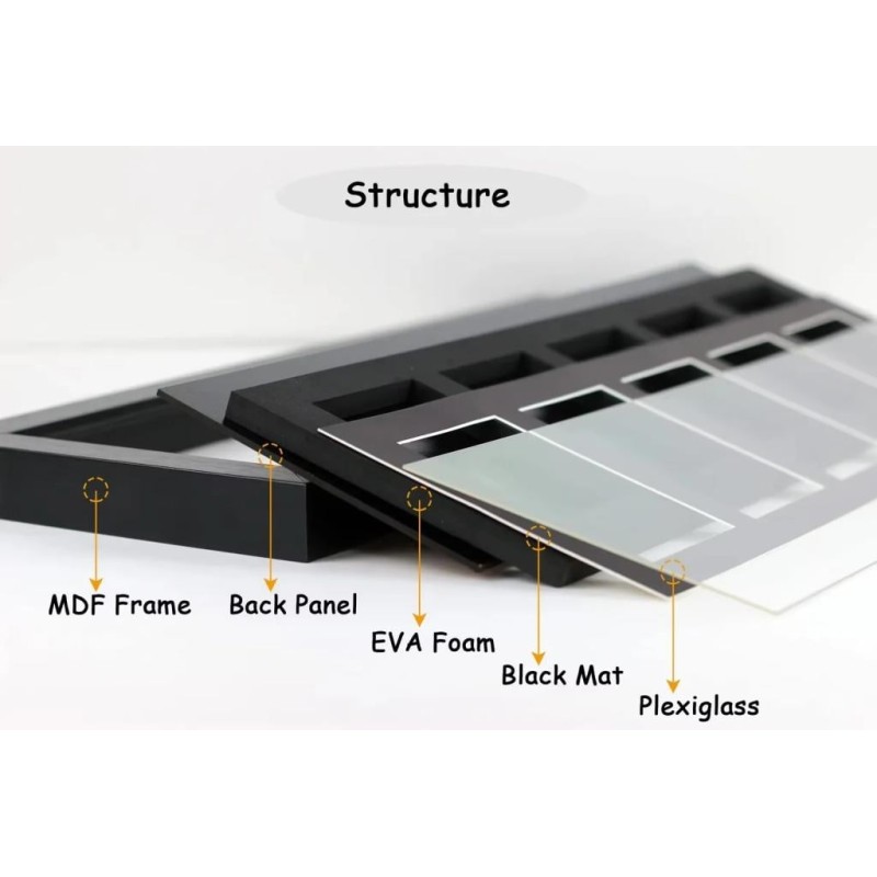 EVORETRO - Display Case for 3 Cards In Magnetic Case 1pc 