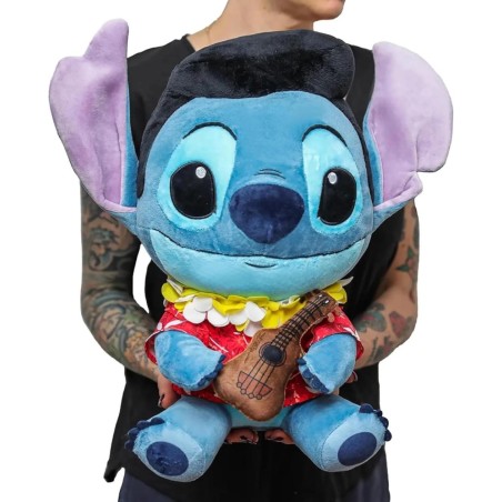 STITCH - Elvis Hawaii - Peluche Vibrante Kidrobot - 40cm 