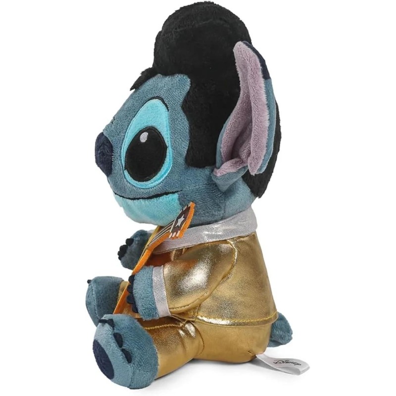STITCH - Elvis Gold - Peluche Kidrobot - 25cm 