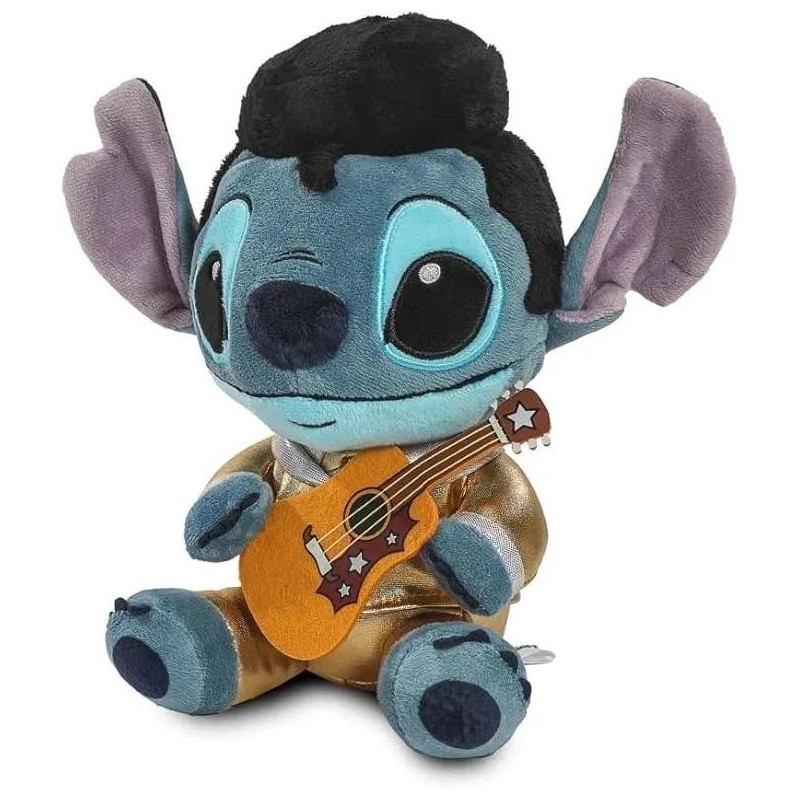 STITCH - Elvis Gold - Peluche Kidrobot - 25cm 