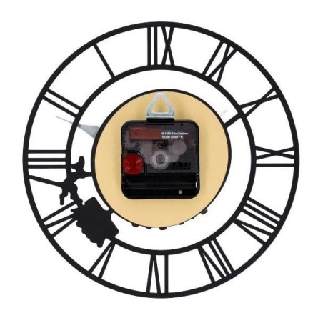 KIKI LA PETITE SORCIERE - Panneau de Kiki - Horloge 20x20x2.5cm 