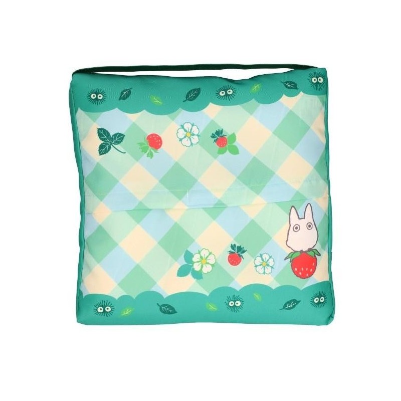 MON VOISIN TOTORO - Totoro Fraises - Oreiller 30x30cm 