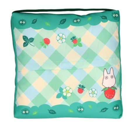 MON VOISIN TOTORO - Totoro Fraises - Oreiller 30x30cm 