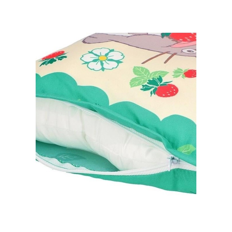 MON VOISIN TOTORO - Totoro Fraises - Oreiller 28x39cm 