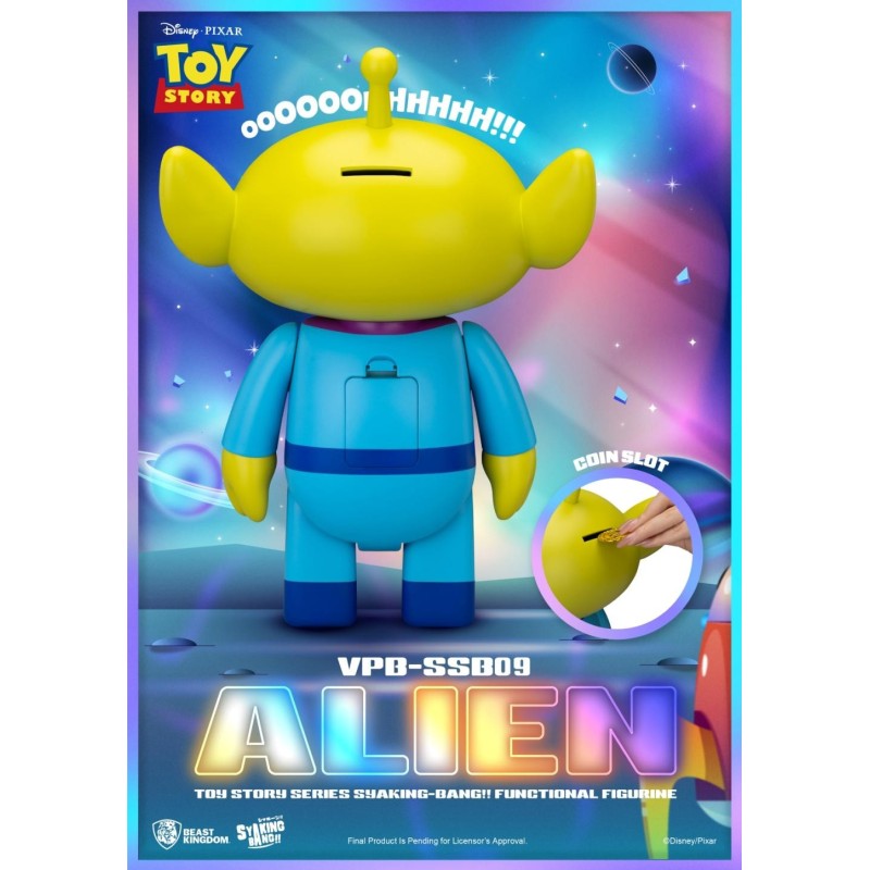 TOY STORY - Alien - Tirelire SYAKING-BANG 32.6cm 
