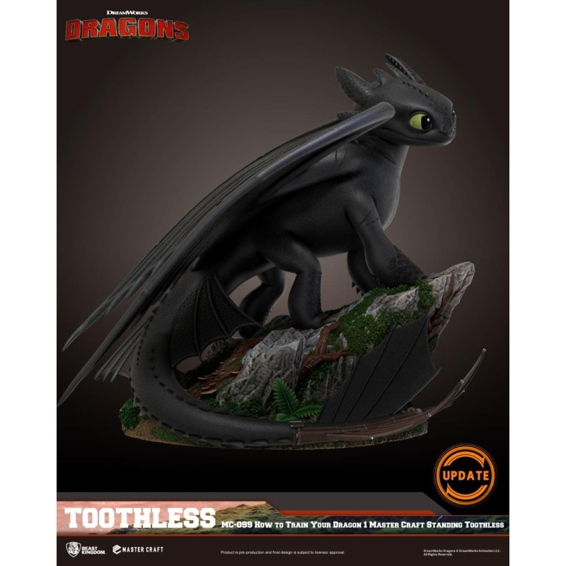 DRAGON - Toothless - Statuette Master Craft 31cm 