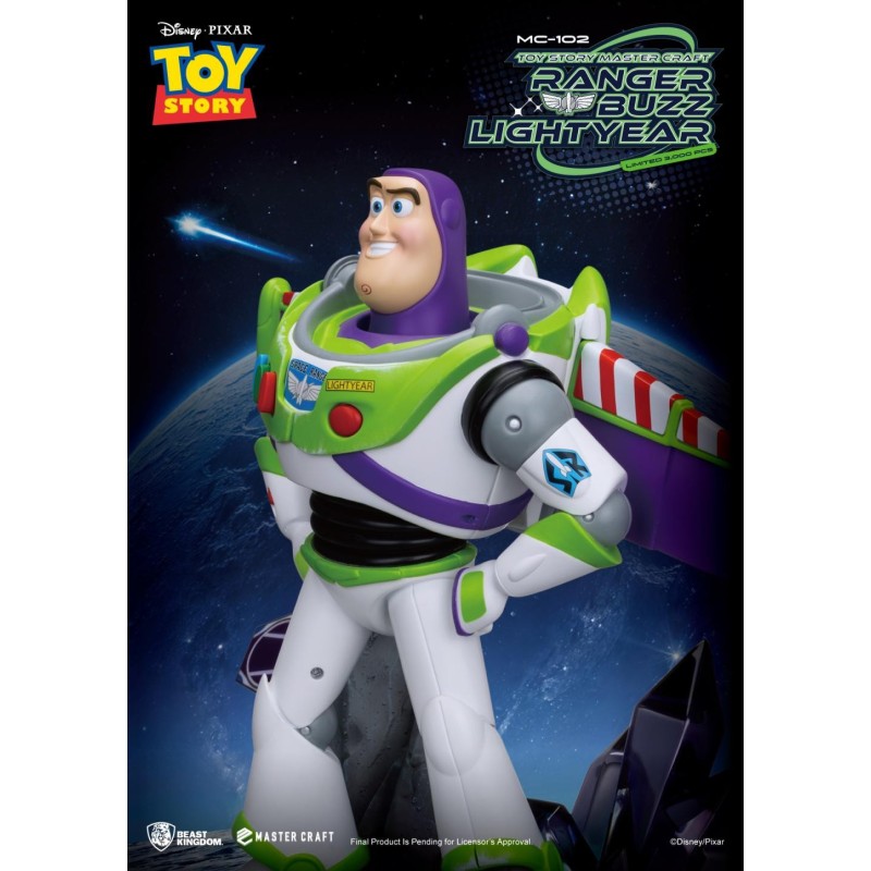 DISNEY - Toy Story Ranger Buzz - Statuette Master Craft 33 cm 