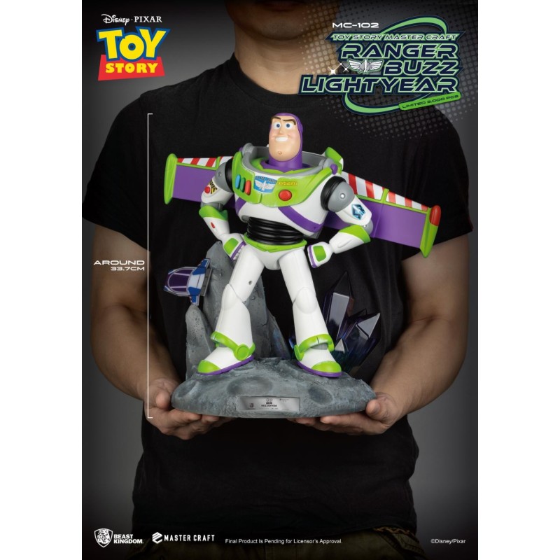 DISNEY - Toy Story Ranger Buzz - Statuette Master Craft 33 cm 