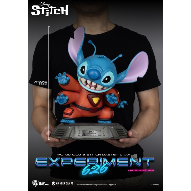 DISNEY - Stitch Experiment 626 - Statuette Master Craft 39 cm 