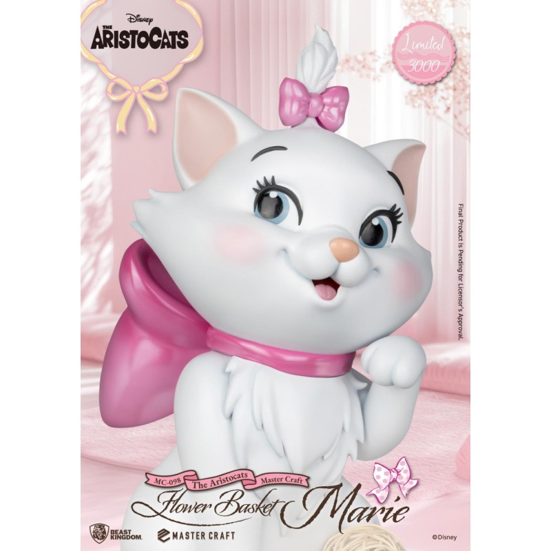 LES ARISTOCHATS - Flower Basket Marie - Statuette Master Craft 32.9cm 