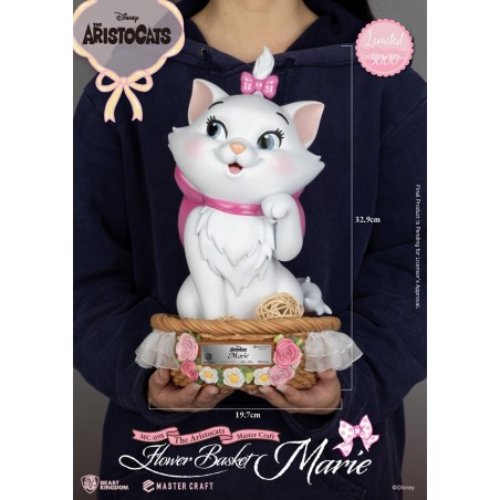 LES ARISTOCHATS - Flower Basket Marie - Statuette Master Craft 32.9cm 