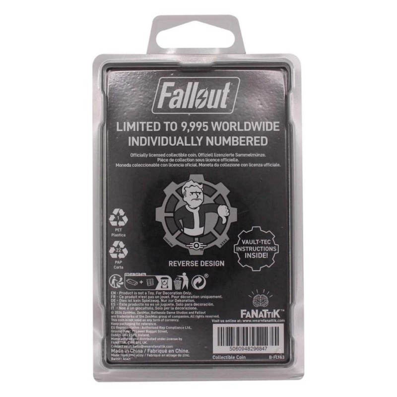 FALLOUT - Decision Coin (White & Black) - Limited Edition Coin 