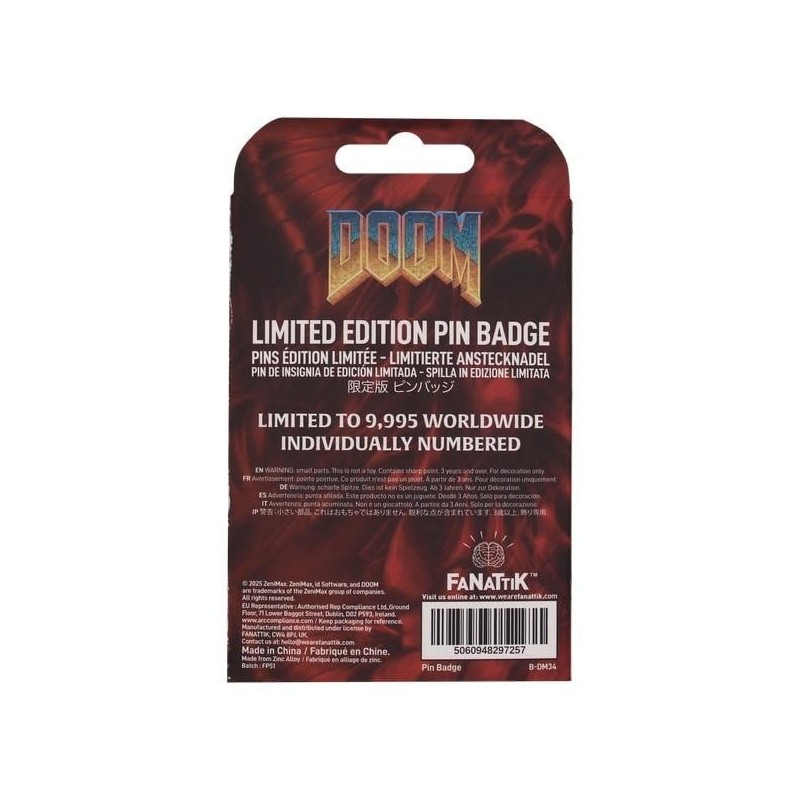 DOOM - Floppy Disk - Pin's Edition Limitée 