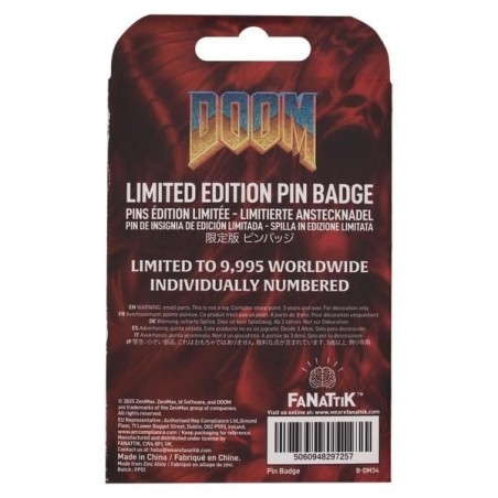 DOOM - Floppy Disk - Pin's Edition Limitée 