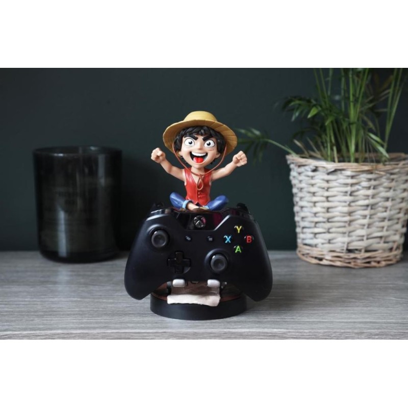 ONE PIECE NETFLIX - Luffy Wanted - Support Manette & Portable - 20cm 