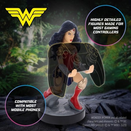 WONDER WOMAN - Support Manette & Portable - 20cm 