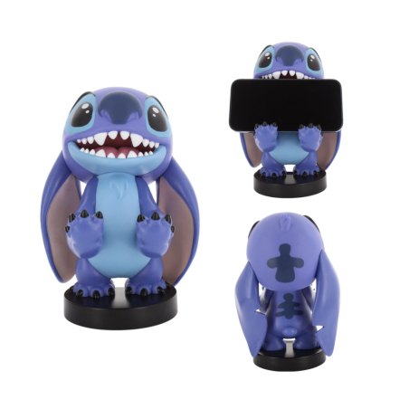 STITCH - Smiley - Support Manette & Portable - 20cm 