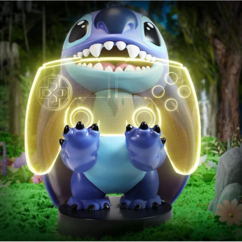 STITCH - Smiley - Support Manette & Portable - 20cm 