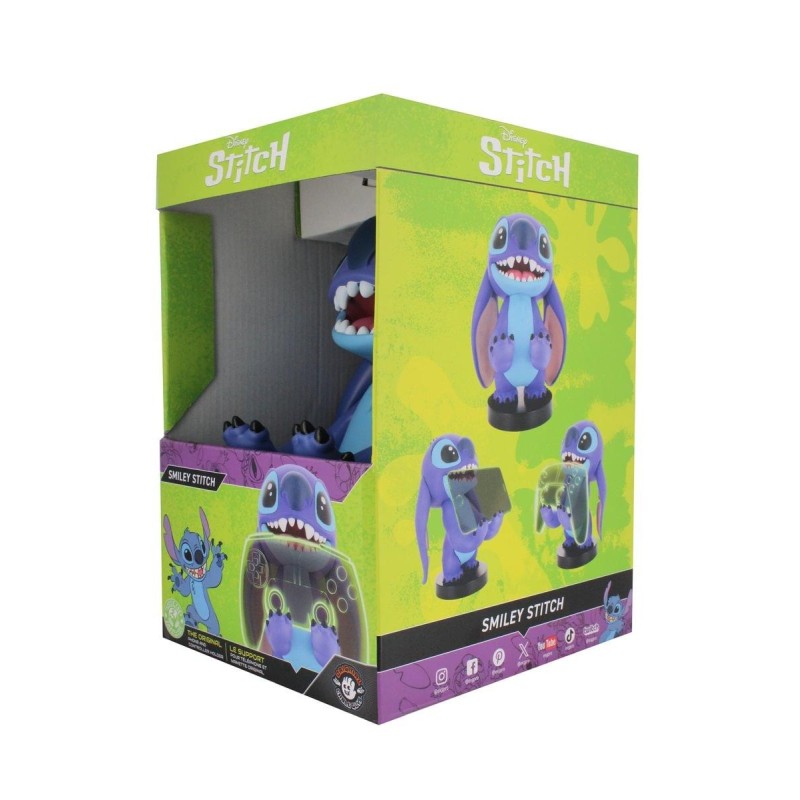 STITCH - Smiley - Support Manette & Portable - 20cm 