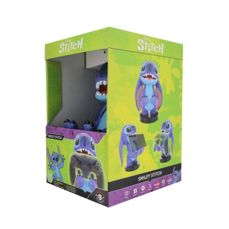 STITCH - Smiley - Support Manette & Portable - 20cm 