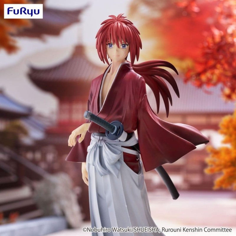 KENSHIN LE VAGABOND - Kenshin Himura - Statuette Trio-Try-It 19cm 