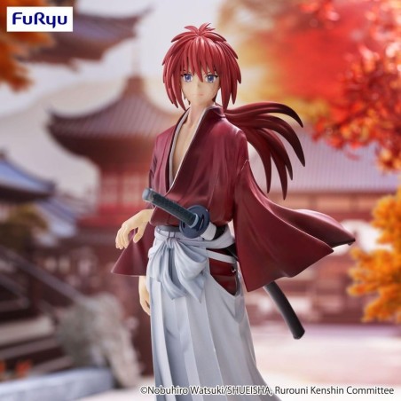 KENSHIN LE VAGABOND - Kenshin Himura - Statuette Trio-Try-It 19cm 