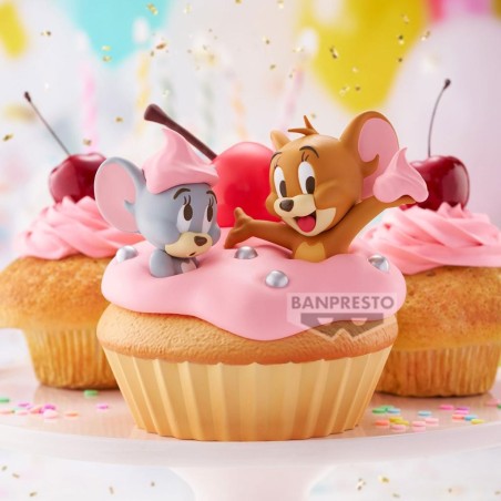 TOM & JERRY - Jerry & Tuffy - Figurine Big Soft Vinyl 11cm 