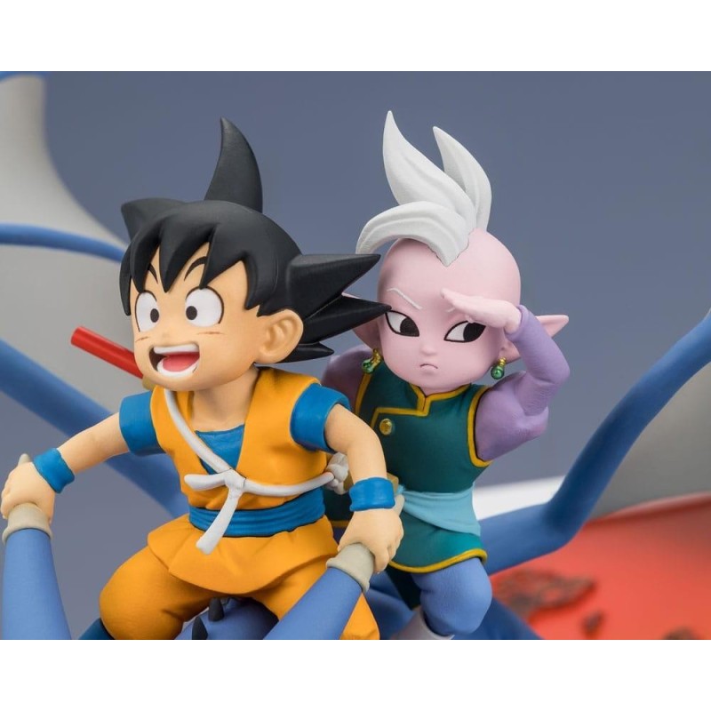 DRAGON BALL - Son Goku Mini & Supreme Kai - Statue FiguartsZERO 23cm 