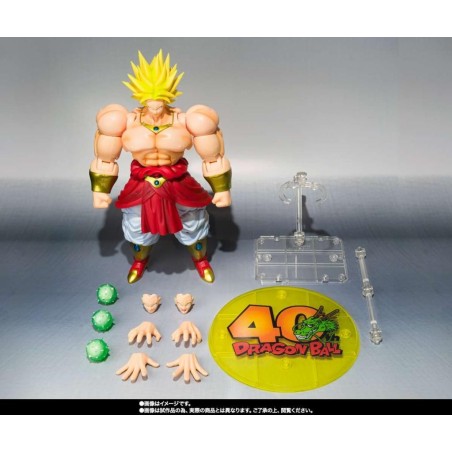 DRAGON BALL - Broly "40ème Anniversaire" - Figurine S.H. Figuarts 19cm 