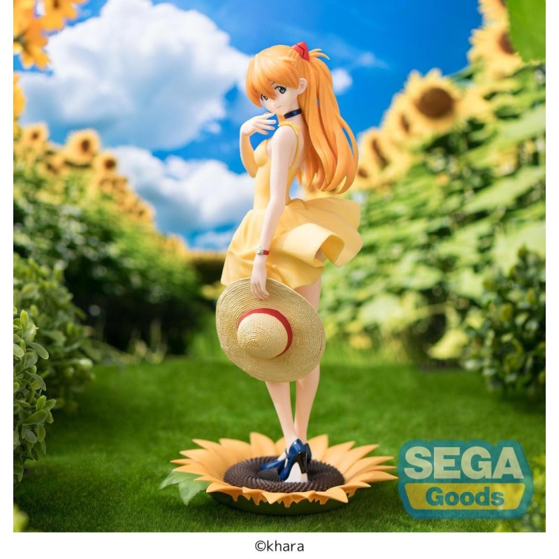 EVANGELION - Asuka "Summer Dress" - Statuette Luminasta 24cm 