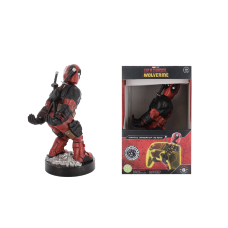 DEADPOOL - Bringing Up The Rear - Support Manette & Portable - 20cm 