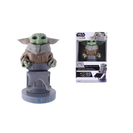 MANDALORIAN - Grogu - Support Manette & Portable - 20cm 