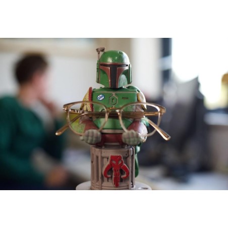 MANDALORIAN - Boba Fett - Support Manette & Portable - 20cm 