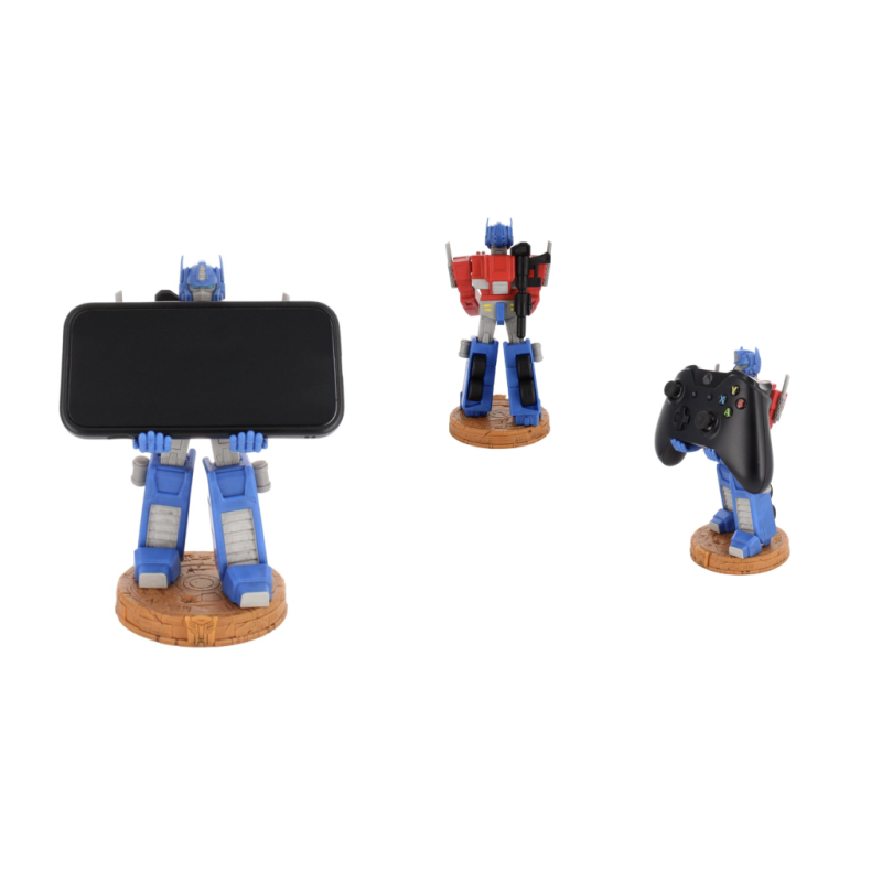 TRANSFORMERS - Optimus Prime - Support Manette & Portable - 20cm 