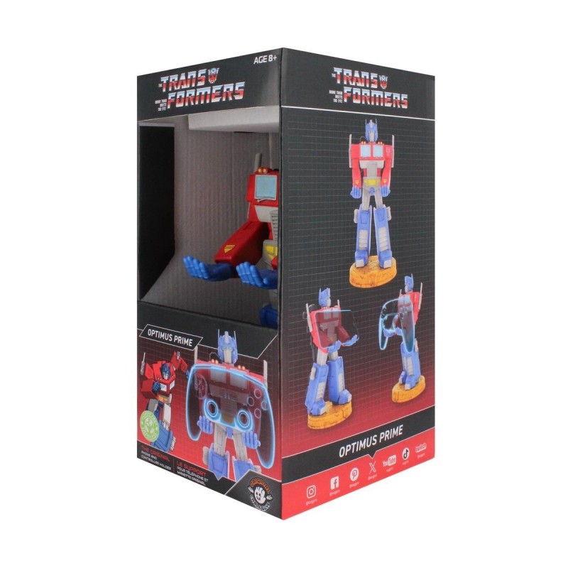 TRANSFORMERS - Optimus Prime - Support Manette & Portable - 20cm 