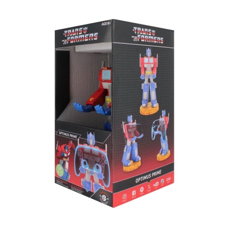TRANSFORMERS - Optimus Prime - Support Manette & Portable - 20cm 