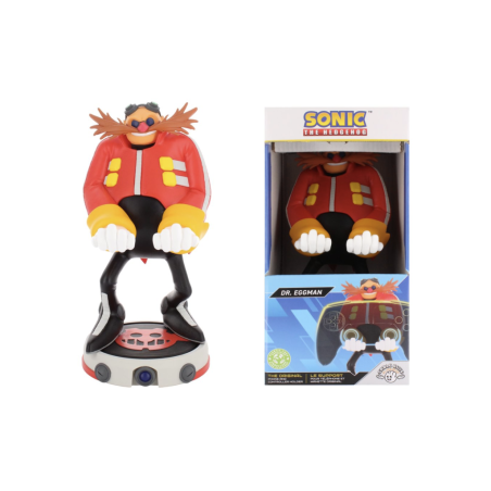 SONIC - Dr Eggman - Support Manette & Portable - 20cm 