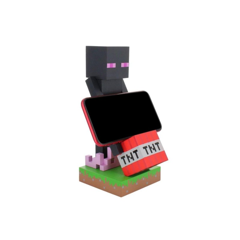 MINECRAFT - Enderman - Support Manette & Portable - 20cm 
