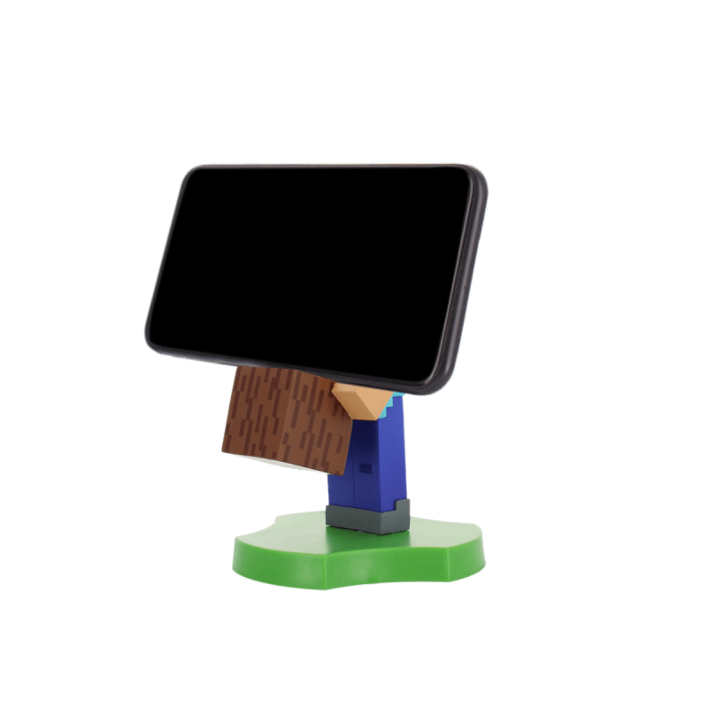 MINECRAFT - Steeve - Support Manette & Portable 'Holdem' - 11cm 