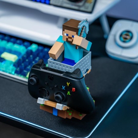 MINECRAFT - Steeve - Support Manette & Portable - 20cm 