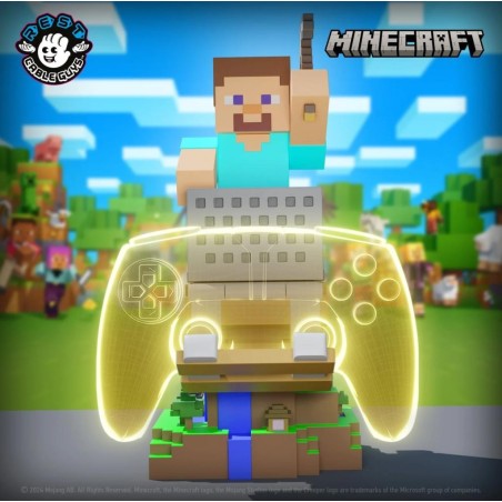 MINECRAFT - Steeve - Support Manette & Portable - 20cm 
