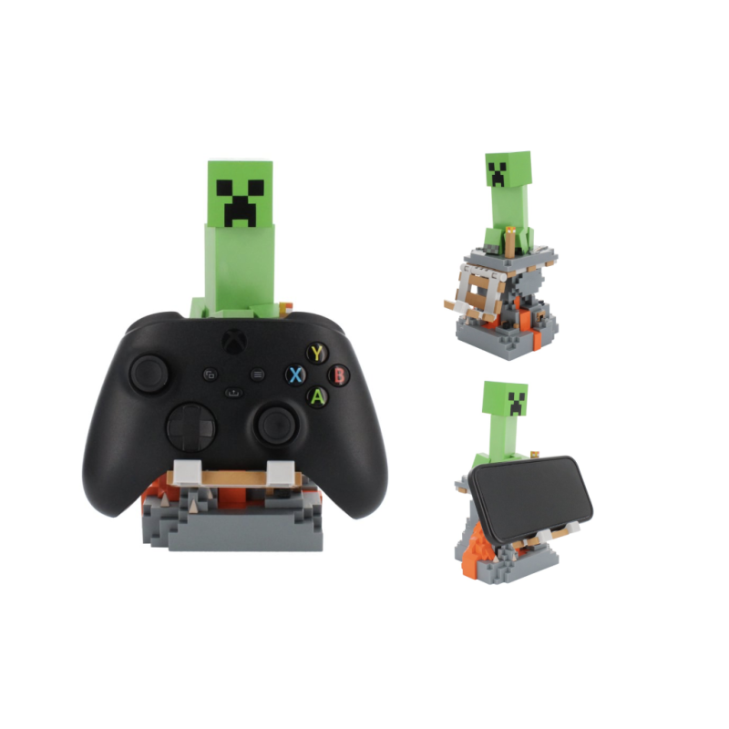 MINECRAFT - Creeper - Support Manette & Portable - 20cm 