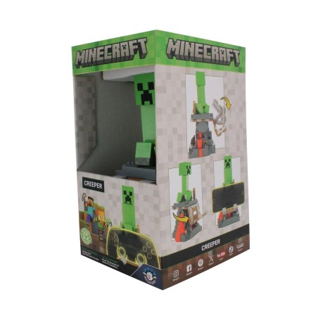 MINECRAFT - Creeper - Support Manette & Portable - 20cm 