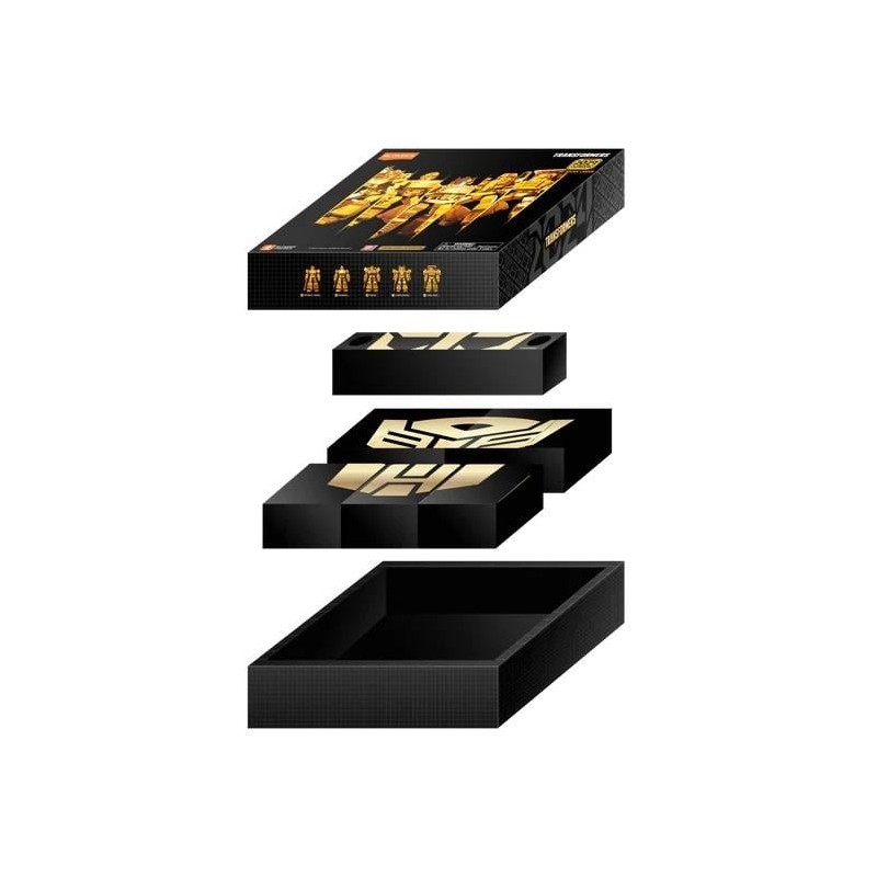 TRANSFORMERS - Golden Version - Model Kit Blokees Coffret 6 pc 