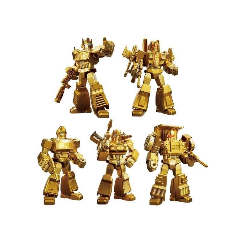 TRANSFORMERS - Golden Version - Model Kit Blokees Coffret 6 pc 