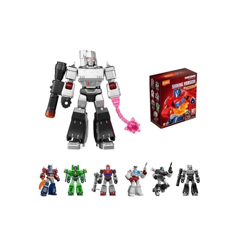TRANSFORMERS - Shining Version 01 - Model Kit Blokees Display 6 pc 
