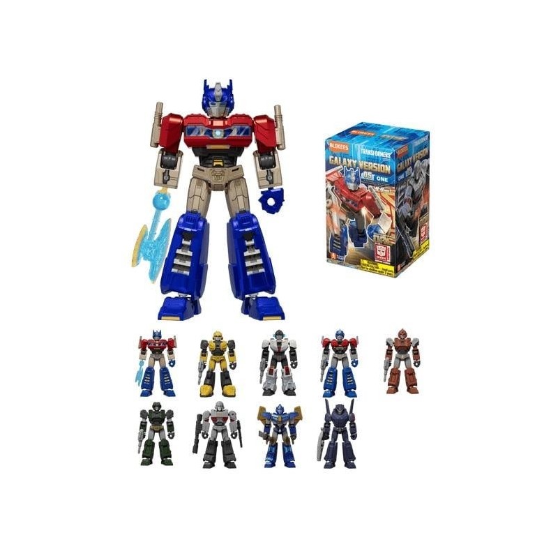 TRANSFORMERS - Galaxy Version 05 - Model Kit Blokees Display 9 pc 
