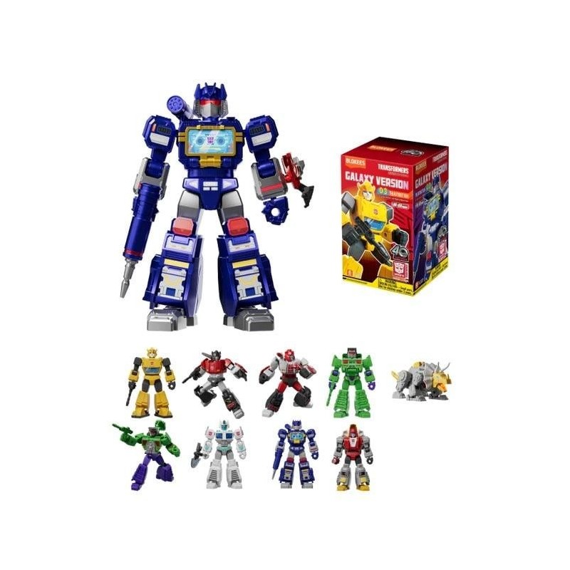 TRANSFORMERS - Galaxy Version 03 - Model Kit Blokees Display 9 pc 