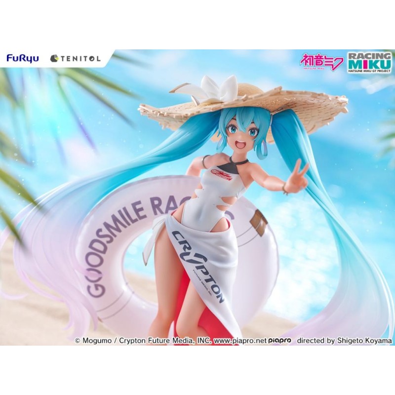 HATSUNE MIKU GT PROJECT - Racing Miku 2024 "Tropical" - Statuette 21cm 