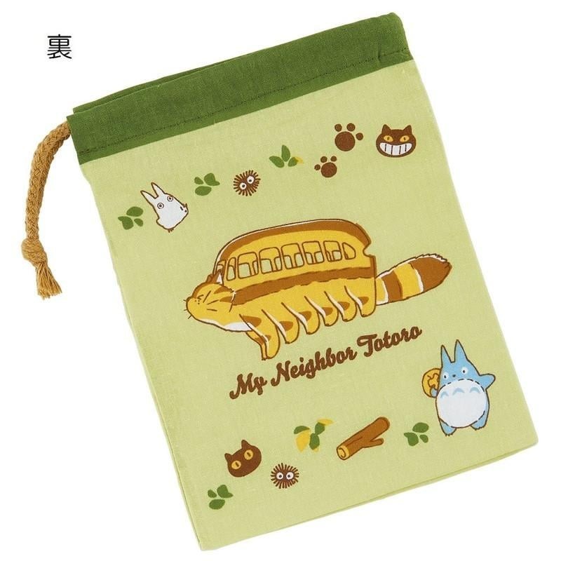 MON VOISIN TOTORO - Totoro & Chatbus - Pochon "205x148mm" 